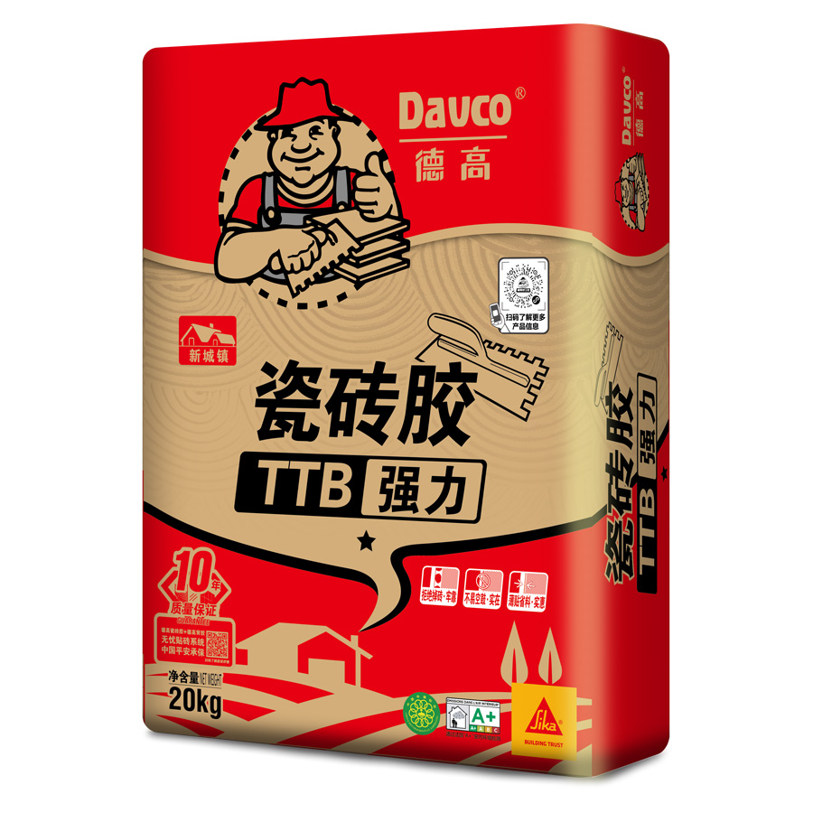 東方紅TTB強力瓷磚膠20kg